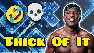 Cover art for Tidal wave X thick of it remix