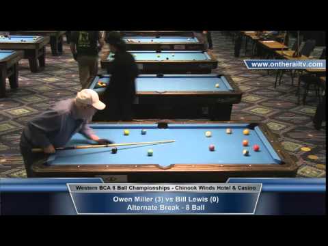 Owen Miller vs Bill Lewis - 2015 WBCA 8 Ball Championships