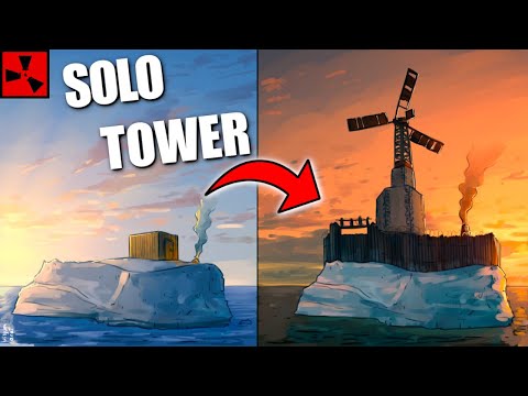 I transformed a barren iceberg into an ‘OP’ solo safehouse in Rust
