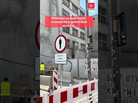 Spore utrudnienia w centrum Wrocławia