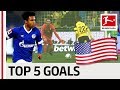 Top 5 US Goals - Best Goals American Players 2018/19 - Pulisic, McKennie & Co.