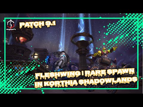 FLESHWING | RARE SPAWN IN KORTHIA SHADOWLANDS | PATCH 9.1 | WORLD OF WARCRAFT 🎮🎮🎮