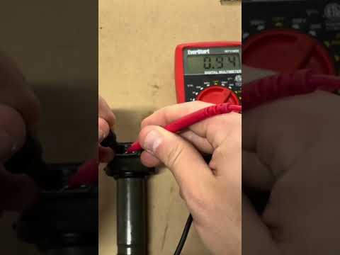 How to test a spark plug coil with multimeter