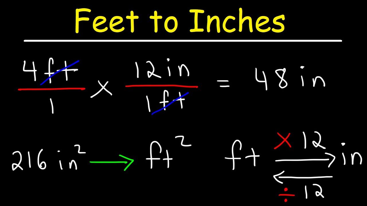 Putar video How To Convert Feet to Inches and Inches to Feet sekarang How To Convert Feet to Inches and Inches to Feet