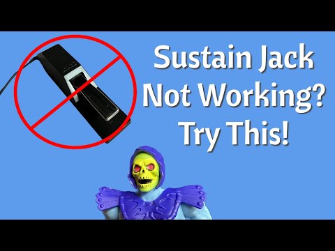 Sustain Pedal Jack Broken?  Try This!