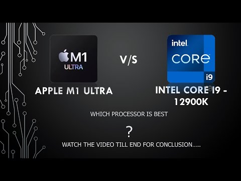Apple M1 Ultra vs Intel i9-12900K: The Ultimate Processor Showdown!