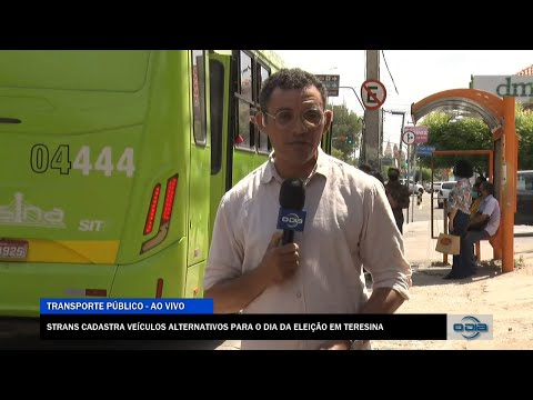 STRANS cadastra veículos alternativos para O Dia da eleição em Teresina 30 09 2022