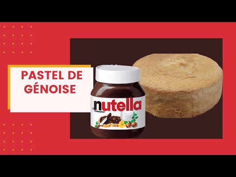 Genoise Cake - Nutella Mousse - Hazelnut Praline