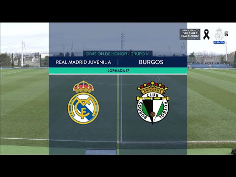 Real Madrid Juvenil A - Burgos (J17 - División de Honor Juvenil) - RMTV