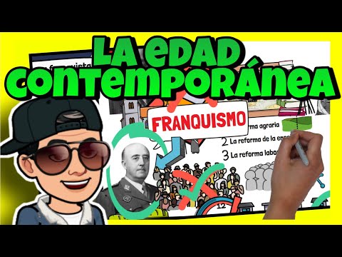 ⚔ La EDAD CONTEMPORÁNEA en ESPAÑA s.XX y XXI ⚔  para NIÑOS de PRIMARIA