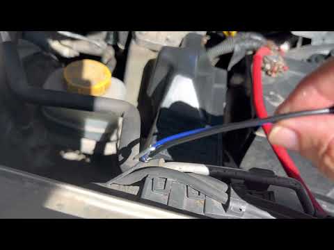 Wiring through firewall of Nissan Patrol GU