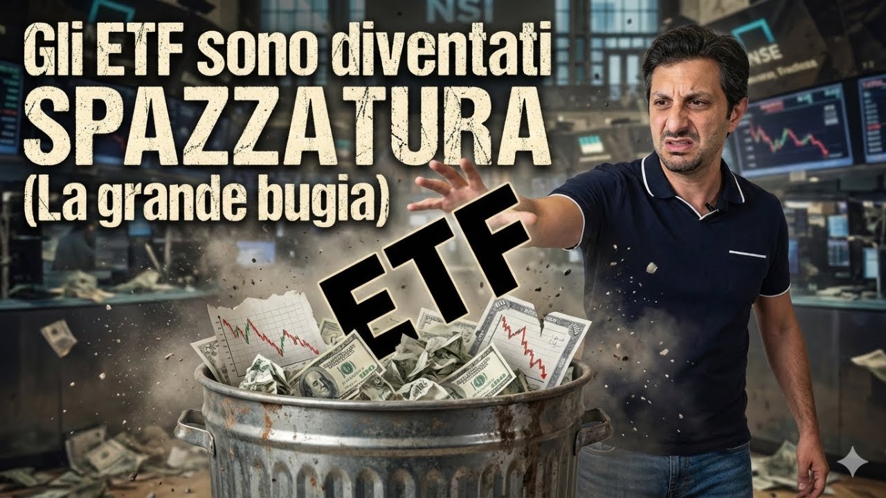 Come gli ETF sono diventati un CASINÒ (e perché ci stai RIMETTENDO)