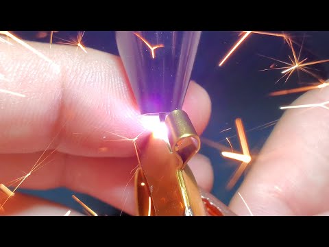 Micro TIG Welding Titanium Nitride Plated 304 Stainless