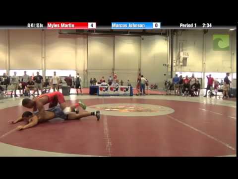 Men 84 KG / 185 lbs - Myles Martin vs. Marcus Johnson