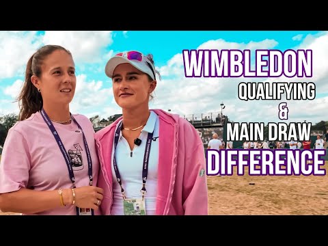 WIMBLEDON Main Draw & Qualifying DIFFERENCE. Dasha COACH. SAVILLE about PRIZE MONEY. GIVEAWAY WINNER