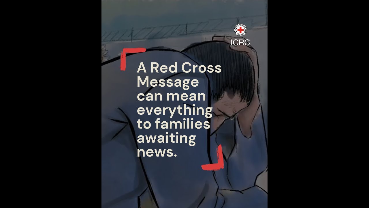 A Red Cross Message can mean everything to families awaiting news