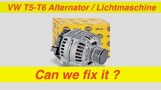 Valeo Alternator VW T5 T6 can we find the fault and put it back to new?