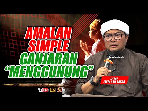 Jangan pandang Remeh Amalan Simple - Ustaz Jafri Abu Bakar
