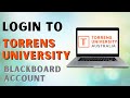 How to Login to Torrens University Blackboard Account