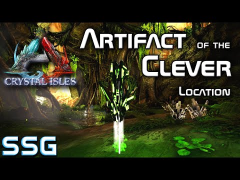 ARK Crystal Isles Artifact of the Clever Location