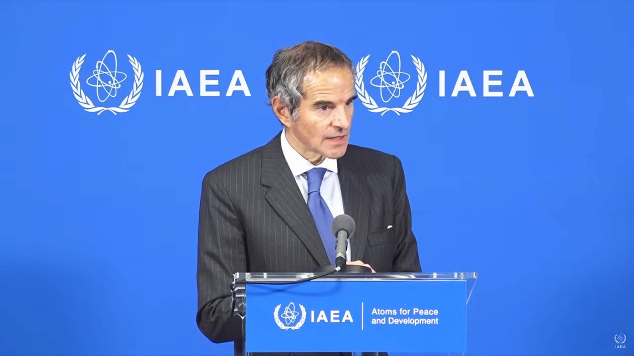 سخنرانی رافائل گروسی در کنفرانس خبری نشست فصلی شورای حکام آژانس بین المللی ا?