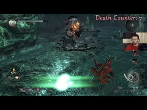 Nioh playthrough pt11 - These Green Guys are Noisy!/Cavern Floor Exploration