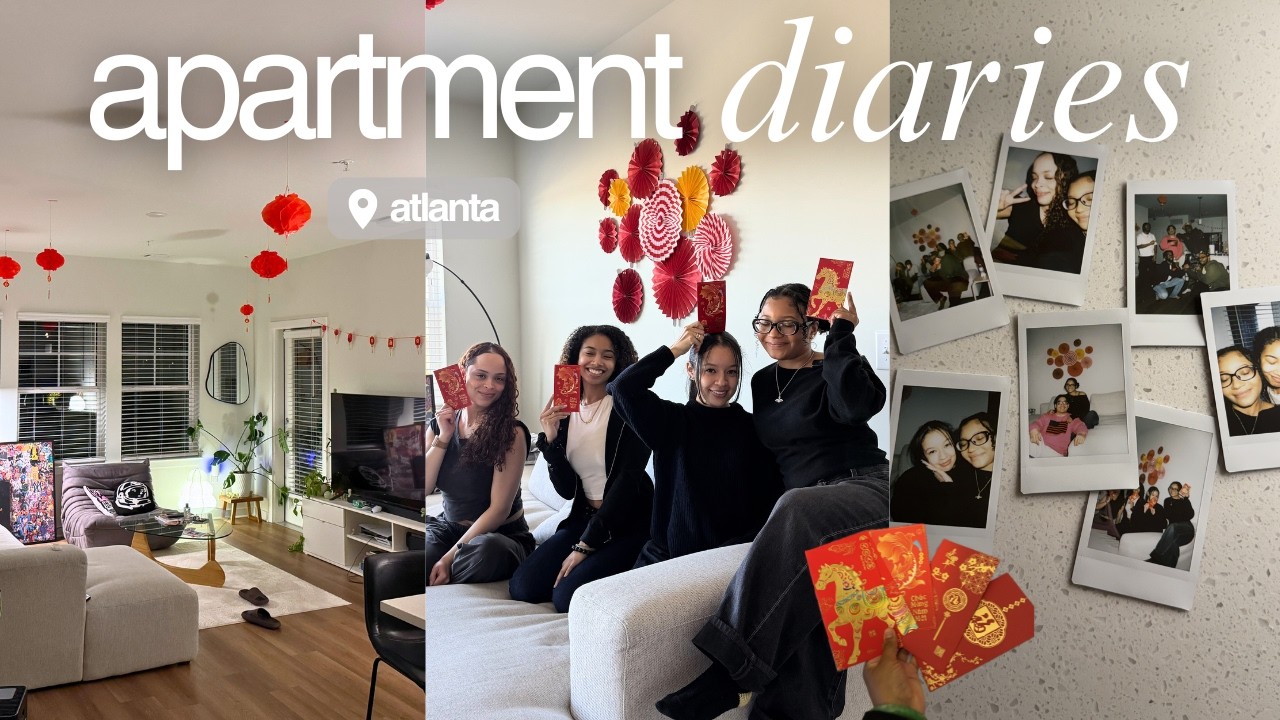 Apartment Diaries: Hosting a Lunar New Year Celebration with Friends ☆