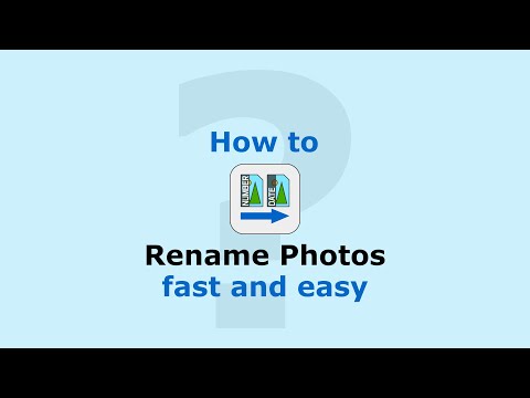 Rename Photos Video