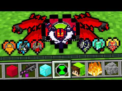 Minecraft, But I Have BEN 10 Hearts!
