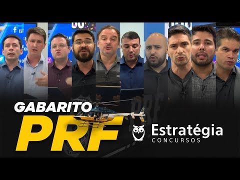 Gabarito PRF 2019