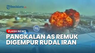 Pangkalan Udara AS di Kuwait Remuk Dihantam Rudal Iran Imbas Ketegangan di Selat Hormuz