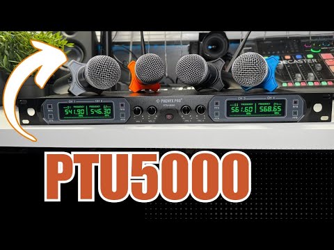 Phenyx Pro PTU-5000 | BEST Budget Wireless Mic System?
