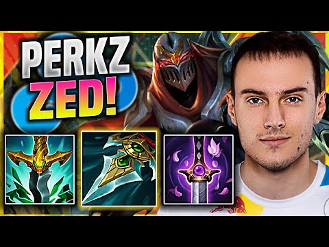 PERKZ IS SO CLEAN WITH ZED PROWLER'S CLAW! - C9 Perkz Plays Zed MID vs Tristana! | Season 11
