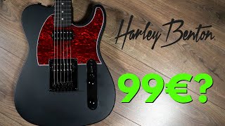 Video thumbnail for Harley Benton TE-20HH SBK Standard Series - Guitar Demo/Review by SRGuitar