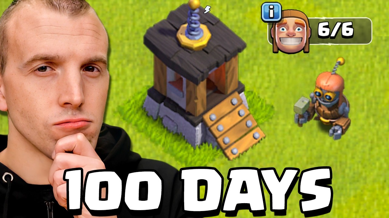 100 Days Free to Play to Unlock the 6th Builder!
