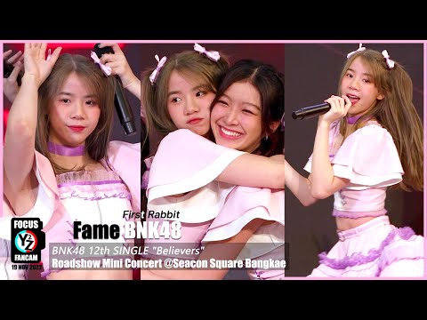 Fame BNK48 Fancam - First Rabbit | BNK48 "Believers" Roadshow @ Seacon Square Bangkae 221119