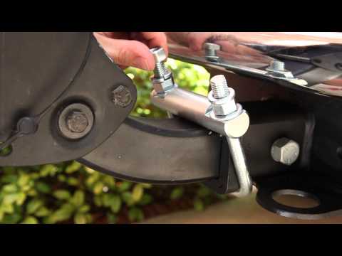 Hitch Clamp  - Cross Clamp Anti-Rattle hitch coupling tightener