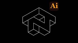Logo design modern letter (NT) logo design Adobe illustrator #shorts #artwork #illustrator