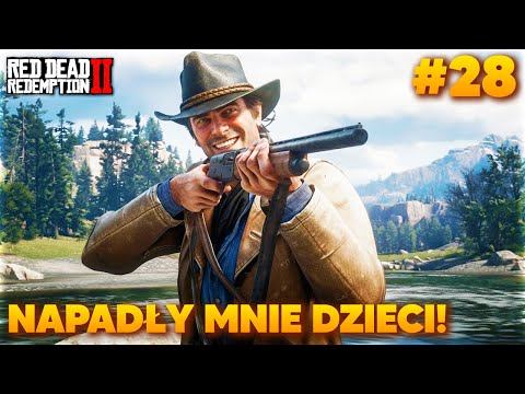 Red Dead Redemption 2 #28 – NAPADŁY MNIE DZIECI! 🔥 Gameplay PL