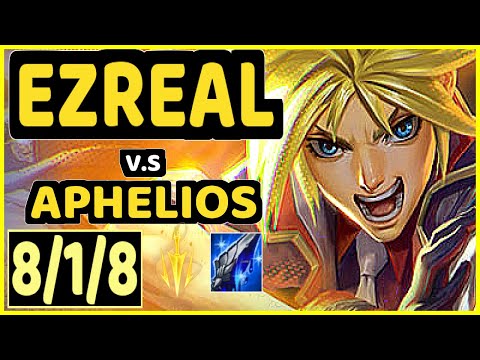 REKKLES (EZREAL) vs APHELIOS - 8/1/8 KDA BOTTOM ADC CHALLENGER GAMEPLAY - EUW