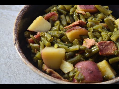 Southern Style Green Beans - With & Without Meat