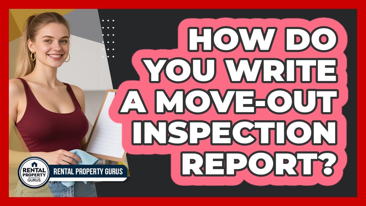 How Do You Write a Move-Out Inspection Report?