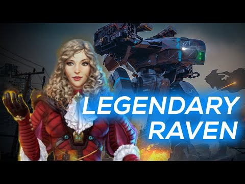 Legendary Raven Pilot | Enhanced Death Button | War Robots | WR