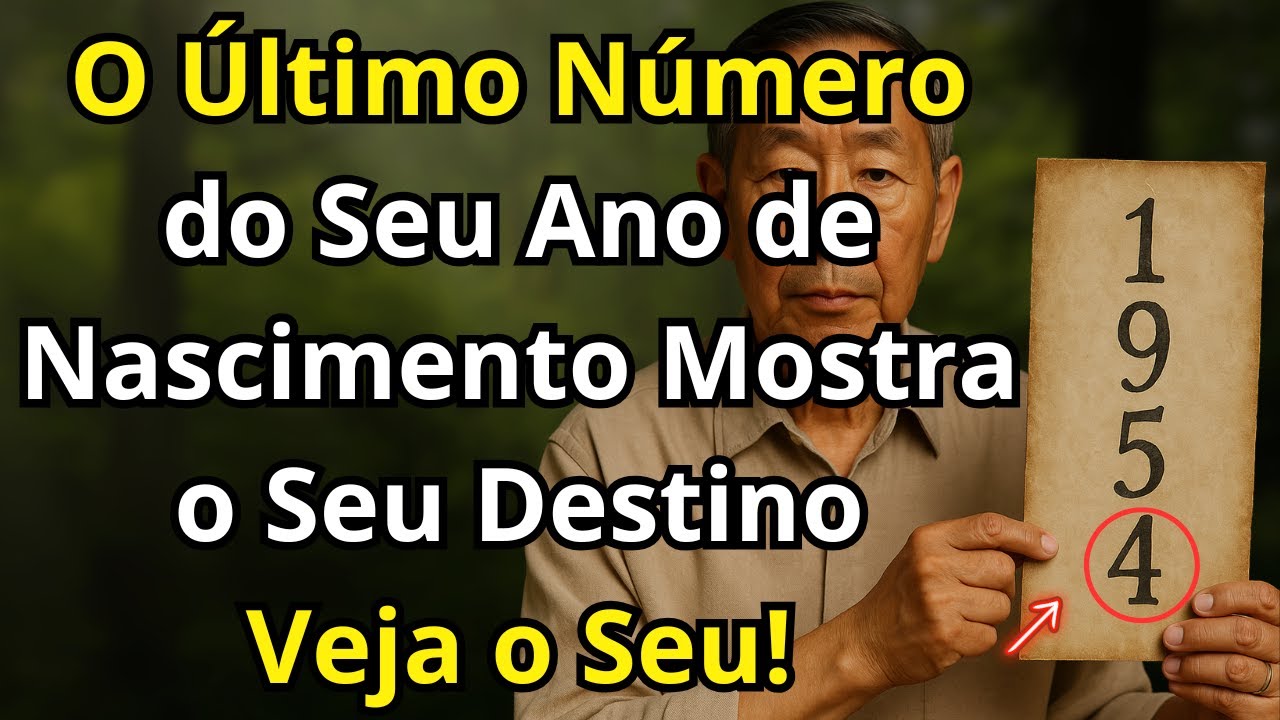O Que o Último Dígito do Seu Ano de Nascimento Revela Vai Te Surpreender