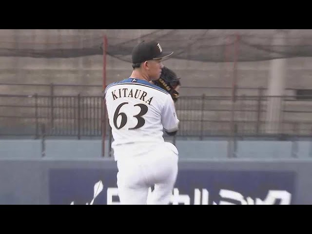 【ファーム】ファイターズ・北浦 久々の実戦登板で3者凡退!! 2021/6/22 F-DB(ファーム)