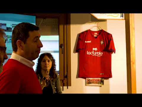 Osasuna visita la granja de Lacturale