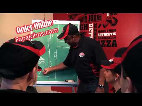 Papa Johns Teams Up with Johnny Rodgers