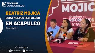 Beatriz Mojica suma nuevos respaldos en Acapulco