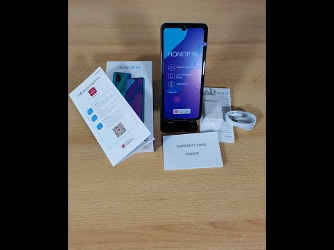Honor 9A ausgepackt (Unboxing)