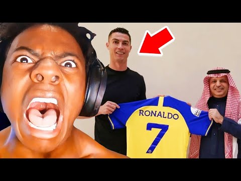 iShowSpeed ​​отреагировал на переход Роналду в «Аль-Наср»